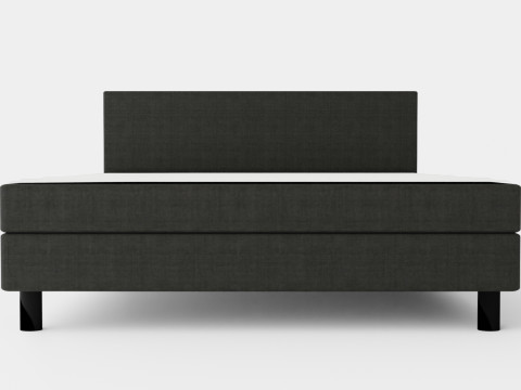 Charm Complete Bed Package Dark Gray 3D Модель