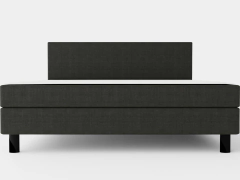 Charm Complete Bed Package Dark Gray 3D Model