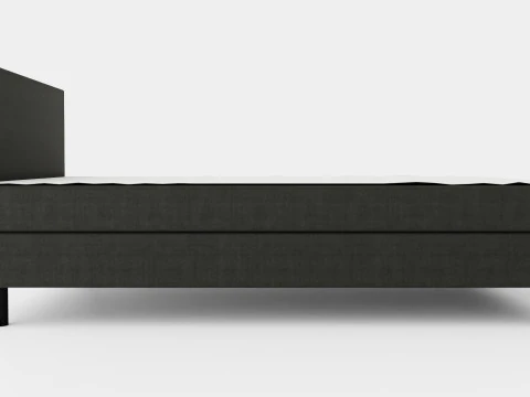 Charm Complete Bed Package Dark Gray 3D Model