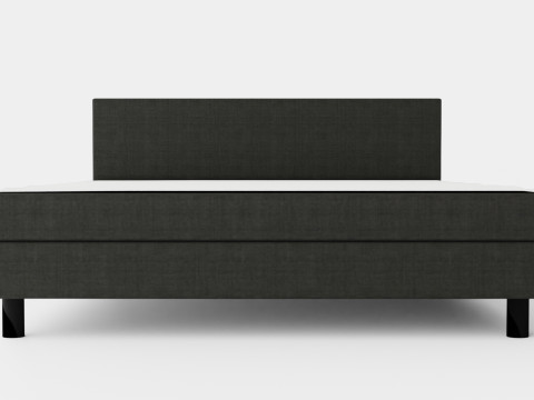 Charm Complete Bed Package Dark Gray 3D 模型