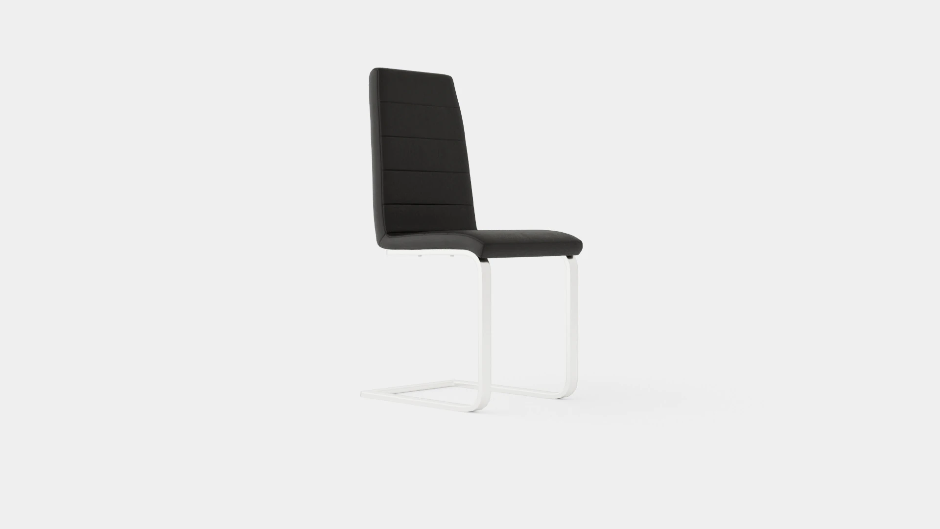 Cibus Dining Chair Artificial Leather 3D Model .c4d .max .obj .3ds .fbx .stl .blend