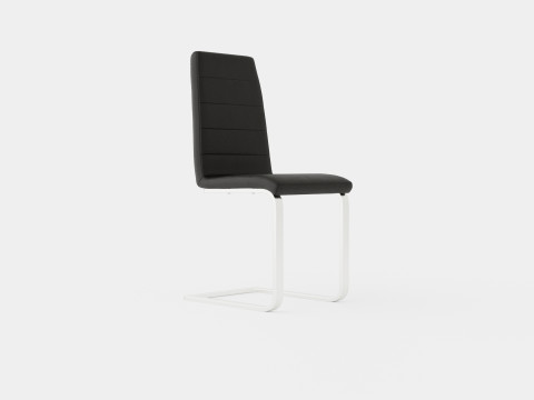 Cibus Dining Chair Artificial Leather 3D Model