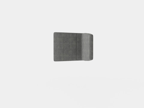 Cibus Dining Chair Dark Gray Model 3D