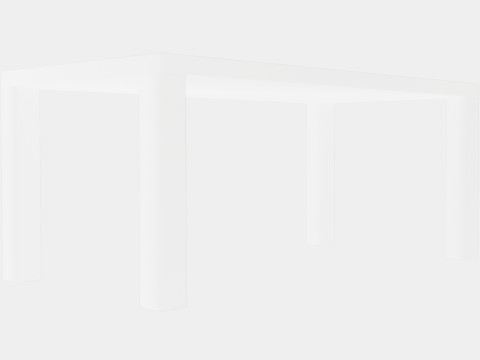 Cibus Dining Table 3D Model
