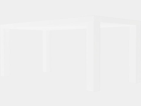 Cibus Dining Table 3D 模型