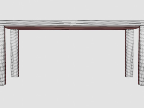 Cibus Dining Table 3D 模型