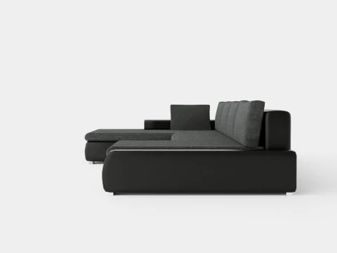Cillo U Bed Sofa Reversible Artificial Leather 3D Model