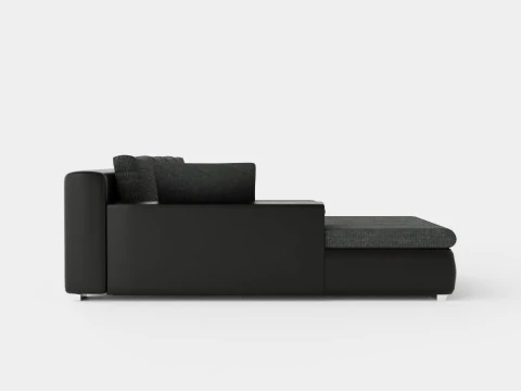 Cillo U Bed Sofa Reversible Artificial Leather 3D Model