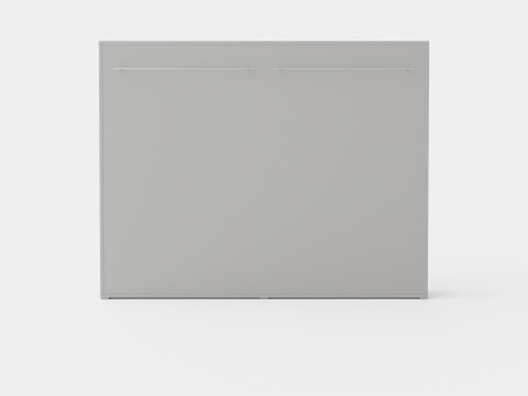 Compact Bed Cabinet Horizontal White Modelo 3D