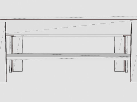 Conor Coffee Table 3D 模型