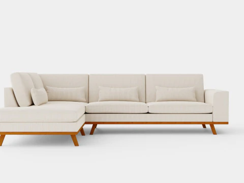 哥本哈根 2 5 座沙发离开曼彻斯特 3D 模型