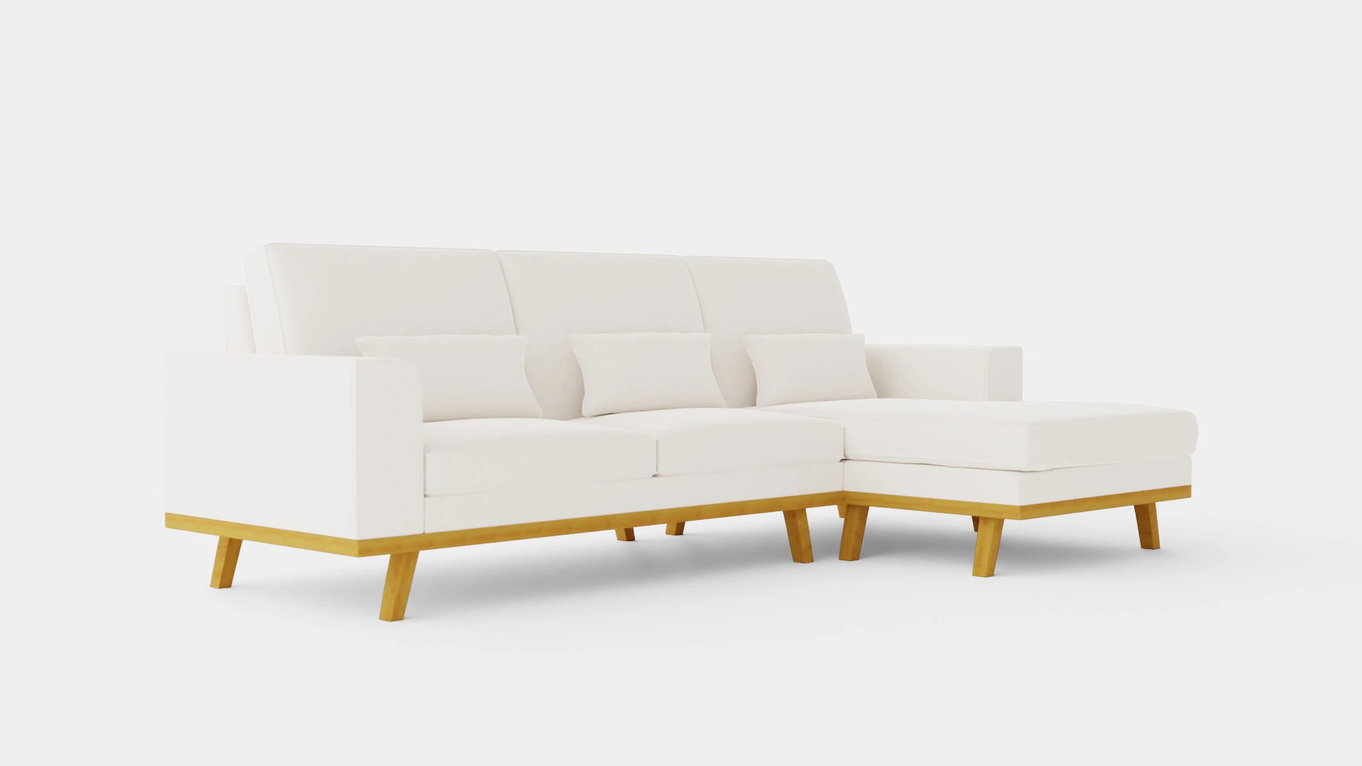 Copenhagen 2 5 Seater Sofa Right Manchester 3D Model .c4d .max .obj .3ds .fbx .stl .blend 