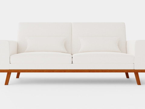 Copenhagen 3 Seater Sofa 3D Модель