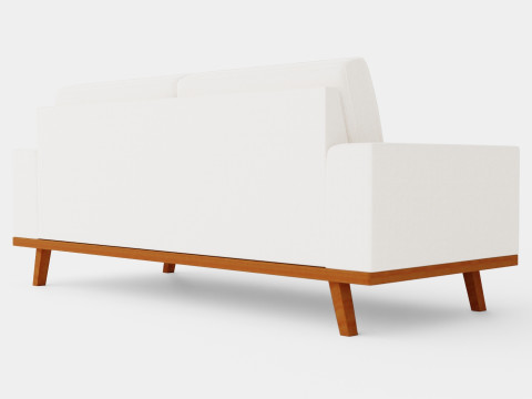 Copenhagen 3 Seater Sofa 3D Модель