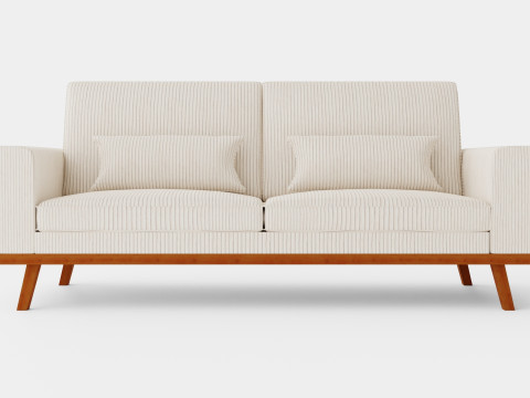 Copenhagen 3 Seater Sofa Manchester 3D Model