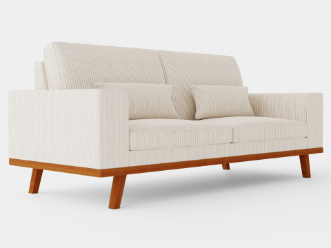 Copenhagen 3 Seater Sofa Manchester 3D Модель