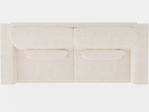 Copenhagen 3 Seater Sofa Manchester 3D Модель