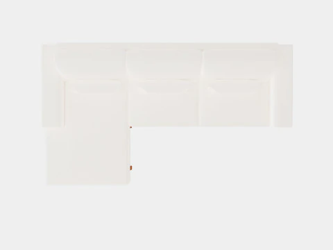Copenhagen Divan Sofa Left 3D Model