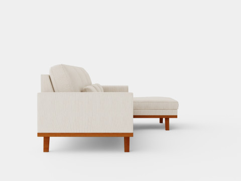 Copenhagen Divan Sofa Right Manchester Modelo 3D