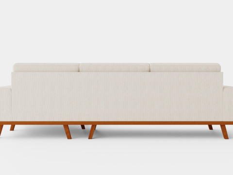 Copenhagen Divan Sofa Right Manchester Modelo 3D