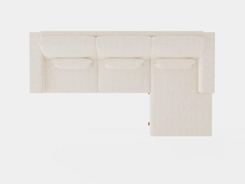 Copenhagen Divan Sofa Right Manchester Modelo 3D