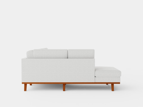 Copenhagen U Sofa Left 3D Model