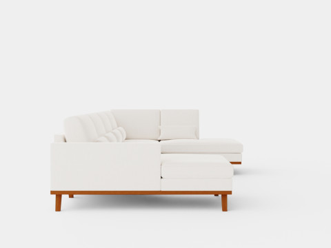 Copenhagen U Sofa Right 3D 모델