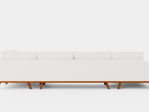 Copenhagen U Sofa Right 3D 모델