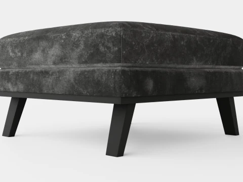 Kopenhag Tabure Kadife 3D Model