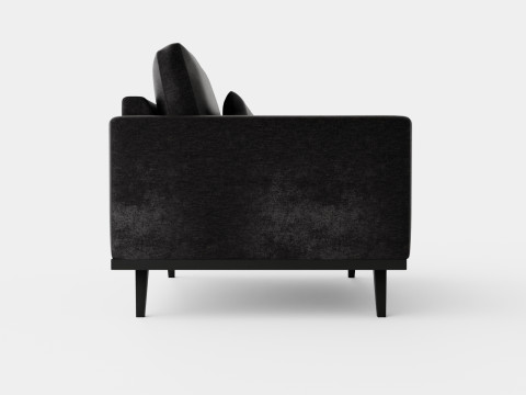 Copenhagen Velvet Armchair Modèle 3D