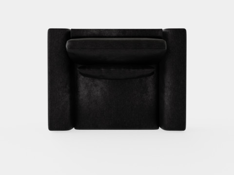 Copenhagen Velvet Armchair Modèle 3D