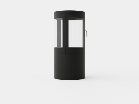 Corbo Fireplace Bioethanol Standalone Glass 3D Model