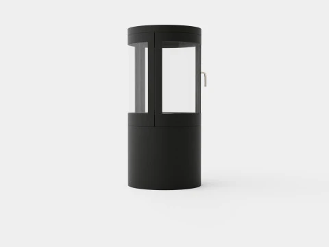 Corbo Fireplace Bioethanol Standalone Glass 3D Model