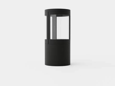 Corbo Fireplace Bioethanol Standalone Glass 3D Model