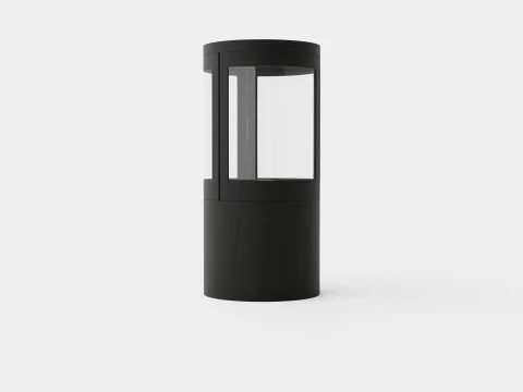 Corbo Fireplace Bioethanol Standalone Glass 3D Model
