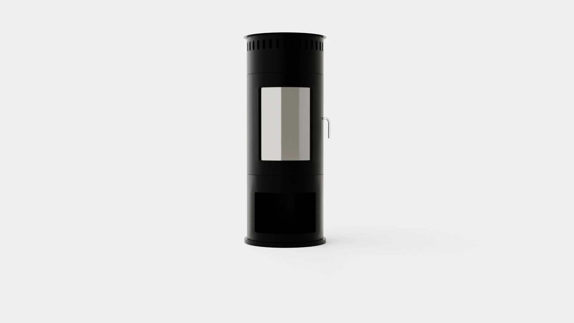 Corbo Fireplace Bioethanol Standalone H112 Black Stain 3D Model .c4d .max .obj .3ds .fbx .stl .blend 