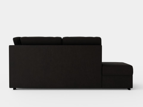Crazy U Sofa Large Divan Right Anthracite 3D-Modell