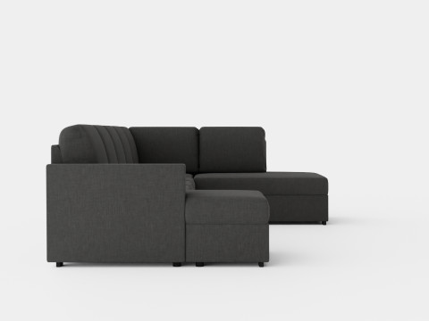 Crazy U Sofa Xl Divan Left 3D 모델