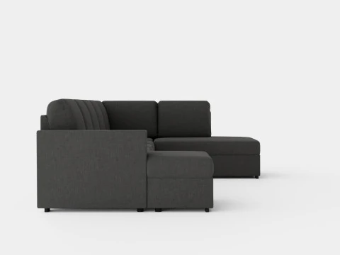 Crazy U Sofa Xl Divan Left 3D Model
