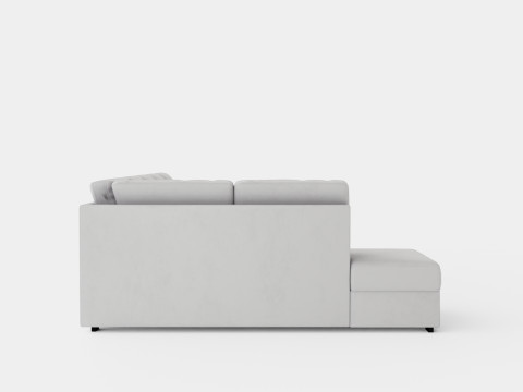 Crazy U Sofa Xl Divan Right Light Gray Modèle 3D