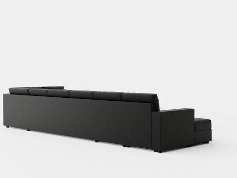 Crazy U Sofa Xxl Divan Left Model 3D
