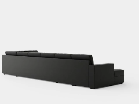 Crazy U Sofa Xxl Divan Left 3D Model