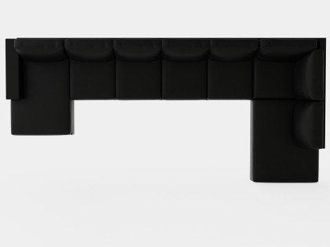 Crazy U Sofa Xxl Divan Left Model 3D