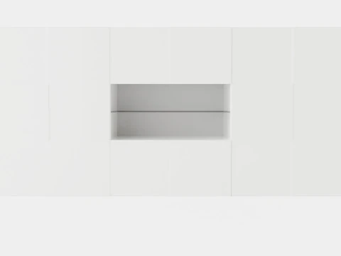 Dama Sideboard With Boxes 3D Model