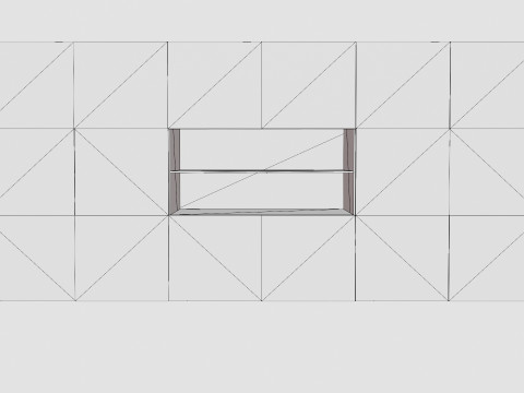 Dama Sideboard With Boxes 3D Model