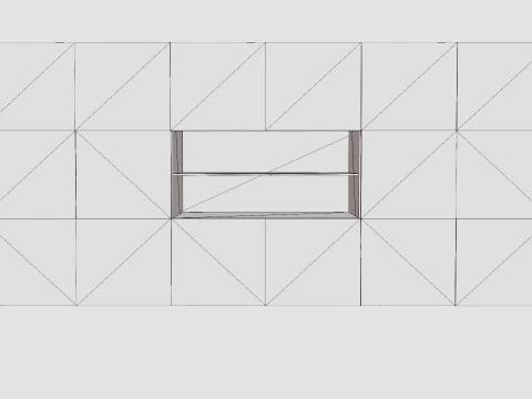 Dama Sideboard With Boxes 3D Model