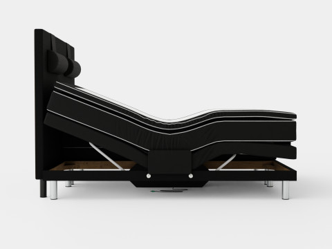 Detroit Adjustable Bed Black 3Dモデル