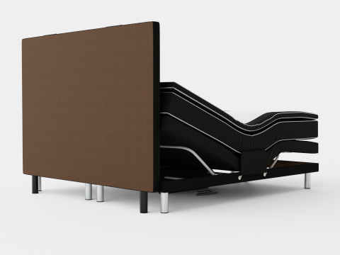 Detroit Adjustable Bed Black 3Dモデル