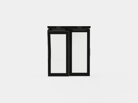 Detroit Adjustable Bed Black 3Dモデル