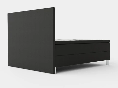 Diplomat Complete Bed Package Dark Gray 3D Model